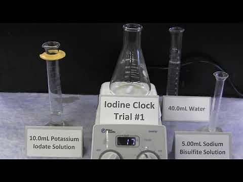 The Iodine Clock Reaction