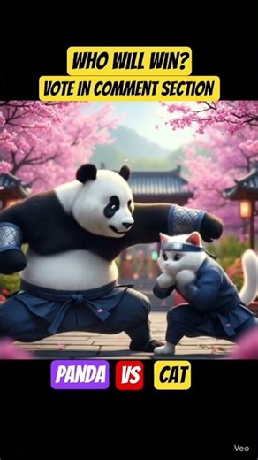 Cute Cat vs Giant Panda 🐱🐼 | This Fight Got Crazy 😱