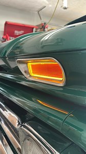 Installing LED parking lights on Lucky. Easy Install and they look AWESOME! Available on www.simplec10.co | Comment and I will DM you the link! Thanks to @shindellandsonsmotorworks for sending these! | SIMPLE.C10