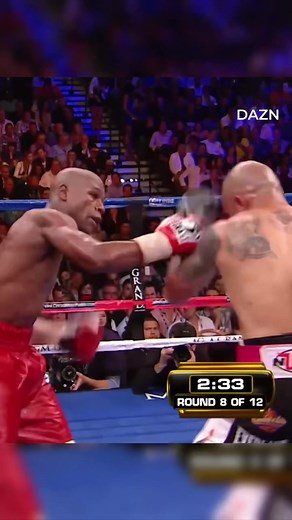 🔥 Floyd Mayweather Jr. captured the WBC Super Welterweight Title after a hard-fought battle against Miguel Cotto, showcasing his skill, precision, and undefeated greatness. 🥊✨ 📆 17 May 5, 2012. 🎥 @DAZNBoxing