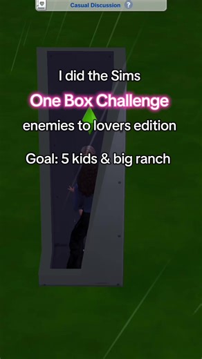 Sims 4 One Box Challenge: Enemies to Lovers Edition