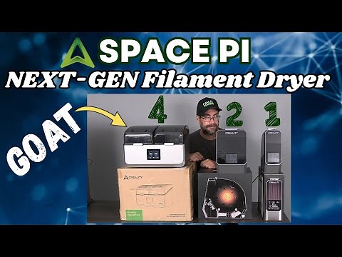 Creality Space Pi Filament Dryer. Is X4 the GOAT?