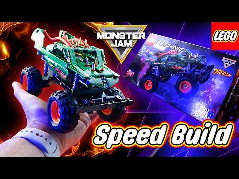 LEGO Technic Monster Jam Monster Truck Speed Build