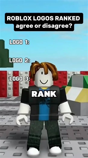 Ranked the best Roblox LOGOS #roblox#shorts