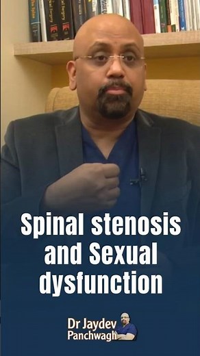 Spinal stenosis and Sexual dysfunction.