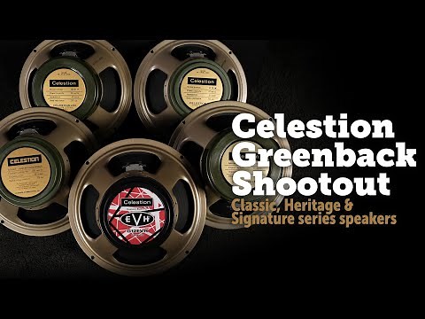 Celestion Greenback Shootout