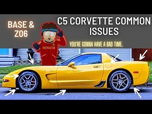 10 COMMON C5 CORVETTE ISSUES YOU WILL PROBABLY FACE.. SOLUTIONS PROVIDED. NO NEED TO STRESS!