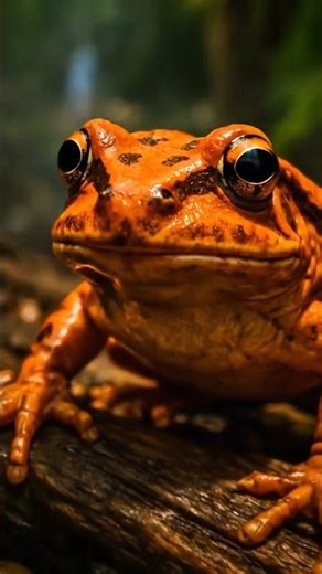 Frog's Eerie Hunger: Jump, Snatch & Swallow | Horror Forest Clip"