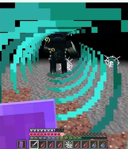 How to Kill a Warden in Iron Armor in Minecraft