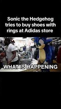 The cashier’s reaction was everything 💀#sonic4 #sonic #sonicthehedgehog