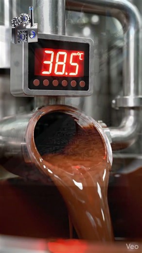This Chocolate Factory Will Blow Your Mind! 🍫#ChocolateMaking #FactoryProcess #Satisfying