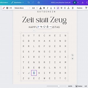 Gift Certificate Puzzle: Time Instead of Things | DIY Puzzle | Word Search | Gift for Couples | Last Minute Gift | Valentine's Day Gift Card - Etsy Canada
