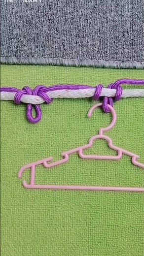 How to Tie Outdoor Clothesline Knots: Easy Guide #knot #diy #shorts
