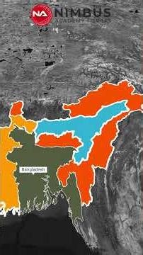 The Siliguri Corridor: India's 22km Strategic Lifeline Explained #SiliguriCorridor #chickensneck