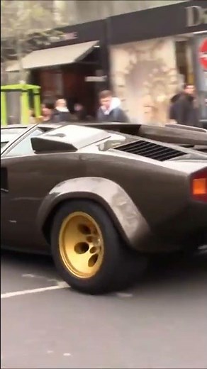 Lamborghini Countach 5000s drive by