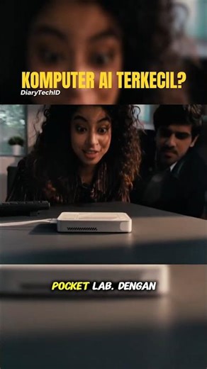 SUPER KOMPUTER TERKECIL?! Tiiny AI Pocket Lab #shorts