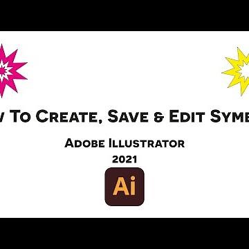 How To Create & Edit Symbols in Adobe Illustrator 2021