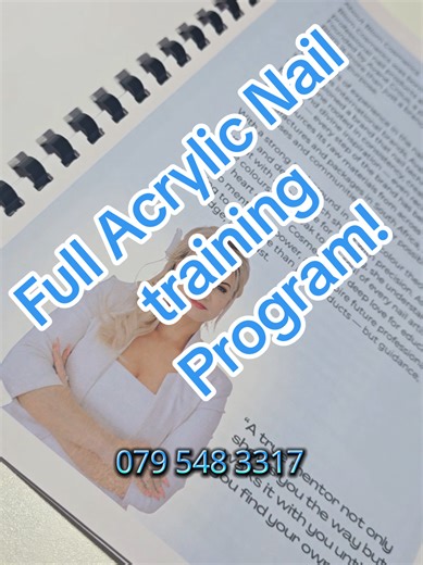 5 day Professional Acrylic Program! Blom Cosmetics South Africa #foryoupage #fyp #viral #nails