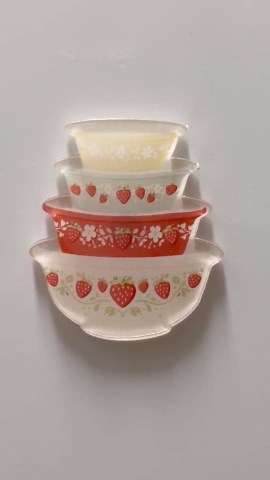 2.5" Stacking Bowls Acrylic Sublimation Blank: Magnet Blank - Etsy