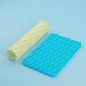 Texturizing Roller -diamond Patterned Texture Roller for Polymer Clay. Abstract Design Modeling Tool, 3D Printable STL Digital File #4 - Etsy