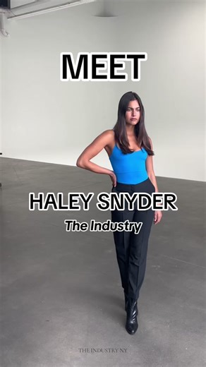 HALEY SNYDER 📸: D’Anna Brown 👗: Michael Canno #TheIndustryClient #Model #Beauty #Fyp