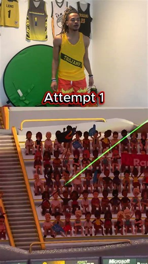 Trying to break my World Record🏆🔥 #kinectsports #kinect #athlete #track #athlete