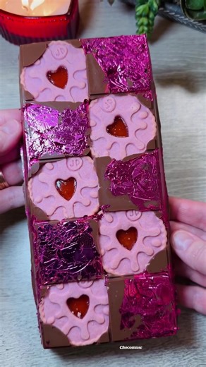 Valentine's Chocolate Reveal with 24 Karat Gold