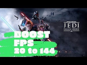 Star Wars Jedi Fallen Order - How to BOOST FPS and Increase Performance / STOP Stuttering on any PC