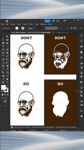 Adobe Illustrator 2026 – Create a Logo with Perfect Background Color Matching 🎨 #adobeillustrator