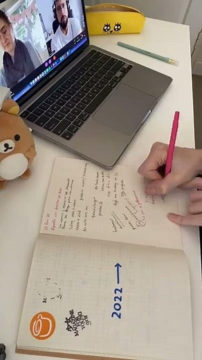 How I take notes during an italki Spanish lesson