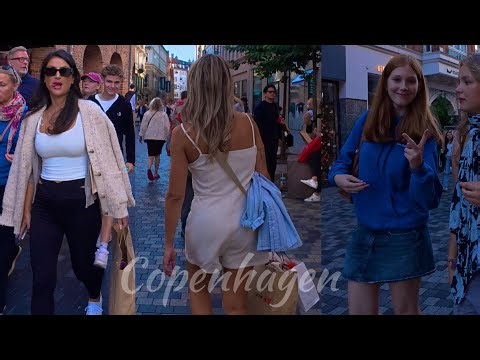 Walking Copenhagen’s Busiest Streets 🇩🇰 Weekend City Walk | September 2025 [4K UHD]