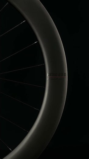 AERO 63Ⅱ完成｜ハイスピードカーボンホイールの美しさと走行性能