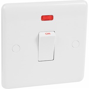 Wessex White 20A DP Switch