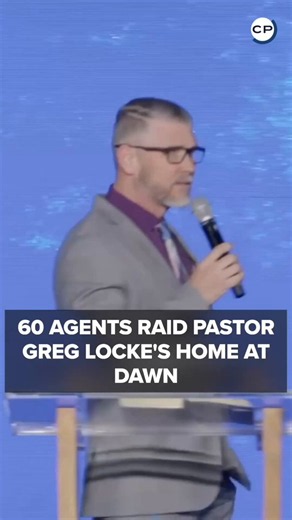 60 federal agents batter-rammed Pastor Greg Locke's door at 6 a.m. Allegations: misused church funds and trafficking. They left with a few bank statements. His 20-year-old son just recently died.#GregLocke #PastorLocke #FederalRaid #ChristianNews #BreakingNews #shortRead more: