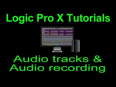 Logic Pro X tutorial: Audio tracks & Audio recording 1 (Audio Interface Setup)