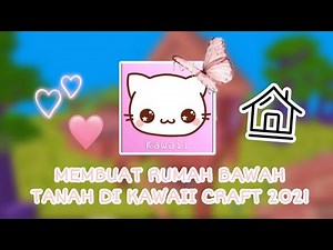 BUILDING AN UNDERGROUND HOUSE ‼️ IT'S REALLY POSSIBLE {KAWAII CRAFT 2021}