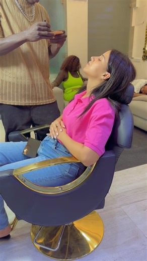 Transform Your Look with Blue Highlights and Rollers