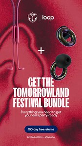 Festival prep made easy  Check out the Tomorrowland festival bundle for live music earplugs, plus a handy Loop Link to make sure they don’t get lost in the shuffle. 100-day free returns  Shop now. | Loop | Facebook