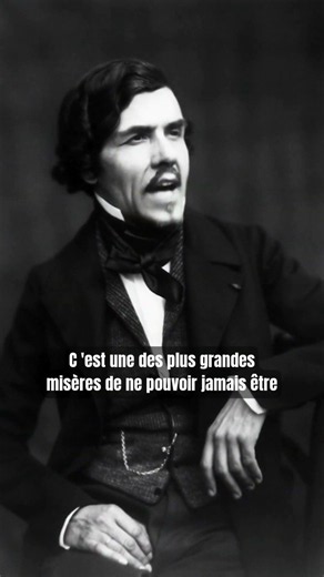 DELACROIX évoque sa plus grande SOUFFRANCE