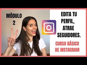 CÓMO EDITAR LA BIOGRAFIA DE INSTAGRAM 2️⃣ ⎨Curso básico de Instagram⎬