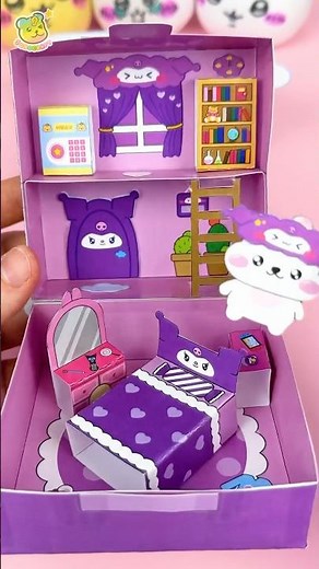 💜쿠로미 폴리포켓 집꾸하기💜 Decorating KUROMI house