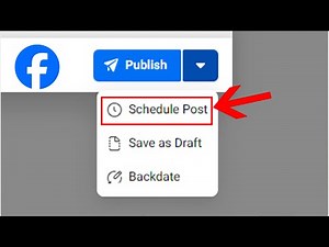 How to Schedule Posts on Your Facebook Page