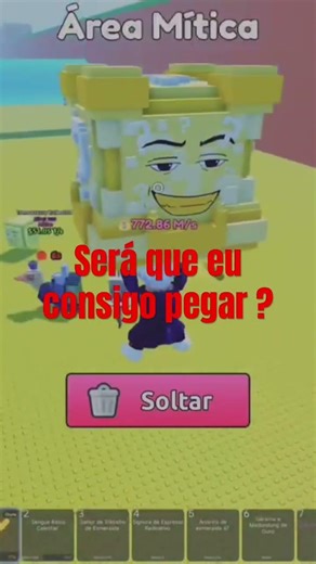 Uma luck block divina!!