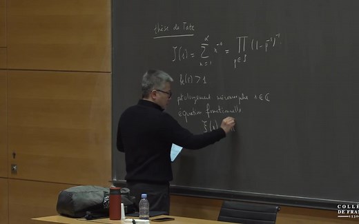 吴宝珠: 自守 L-函数的函数方程, 法兰西公学院, 2022