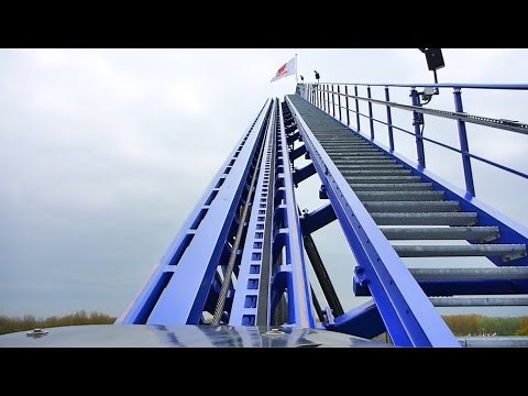 Goliath (BLAUW) Onride POV (2017) - Walibi Holland