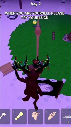 Base ltem VS The Deer in 99 Night ni the forest- Roblox #trend