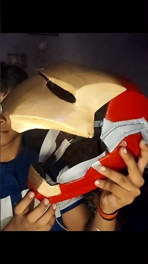 Watch how I created This IRON MAN HELMET