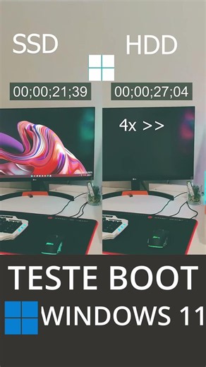 SSD vs HD - BOOT WINDOWS 11