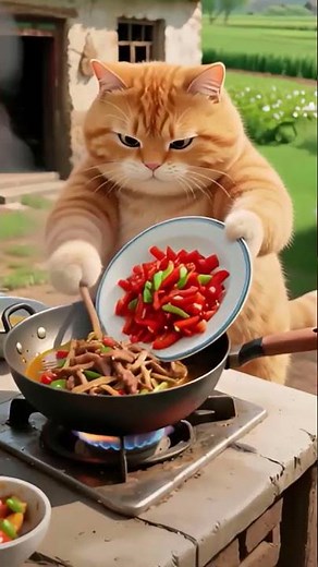Ai animation cat video #cat #pets #3danimation #wildlife #funny #animallife