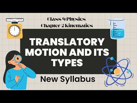 Translatory Motion and its Types | Class 9 Physics Chapter 2 | Kinematics